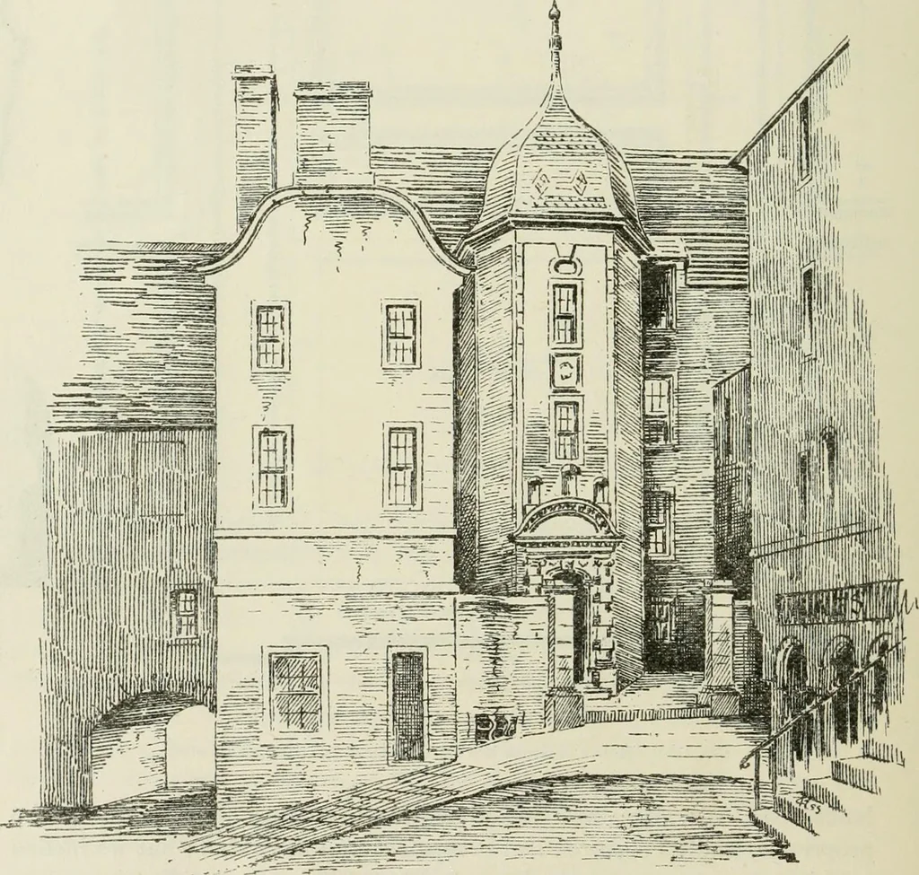 An illustration from The castellated and domestic architecture of Scotland, from the twelfth to the eighteenth century, 1887, leaf 87