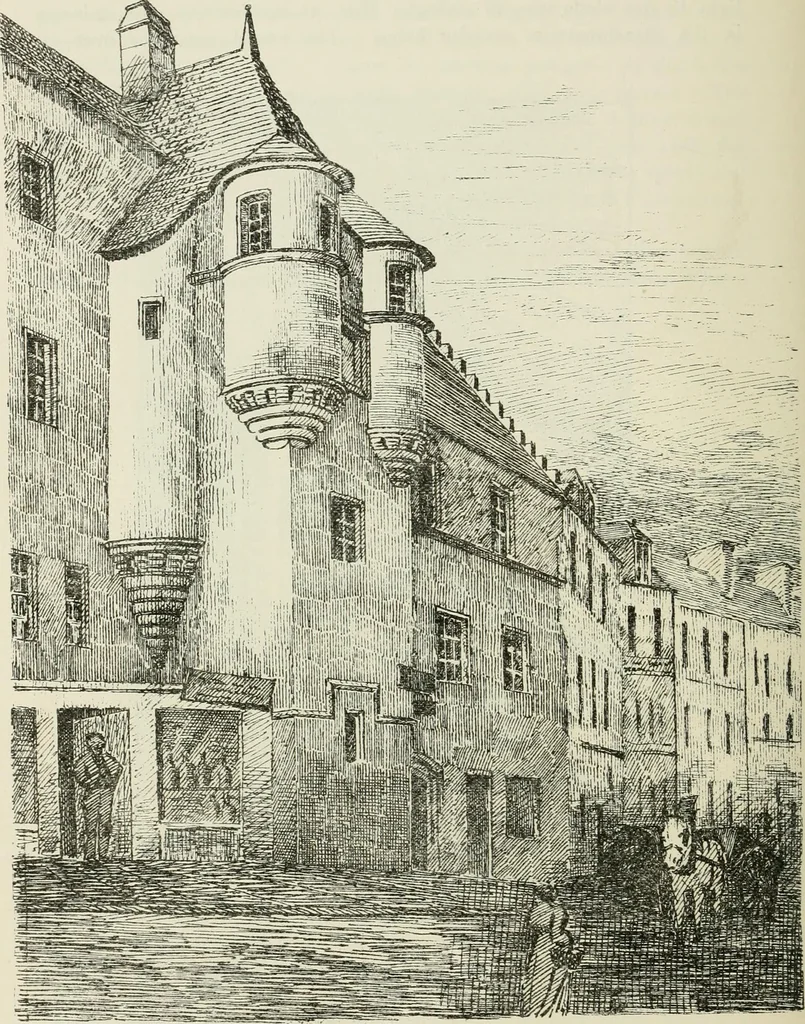 An illustration from The castellated and domestic architecture of Scotland, from the twelfth to the eighteenth century, 1887, leaf 91