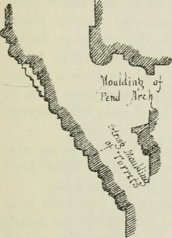 An illustration from The castellated and domestic architecture of Scotland, from the twelfth to the eighteenth century, 1887, leaf 92