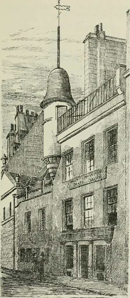 An illustration from The castellated and domestic architecture of Scotland, from the twelfth to the eighteenth century, 1887, leaf 94