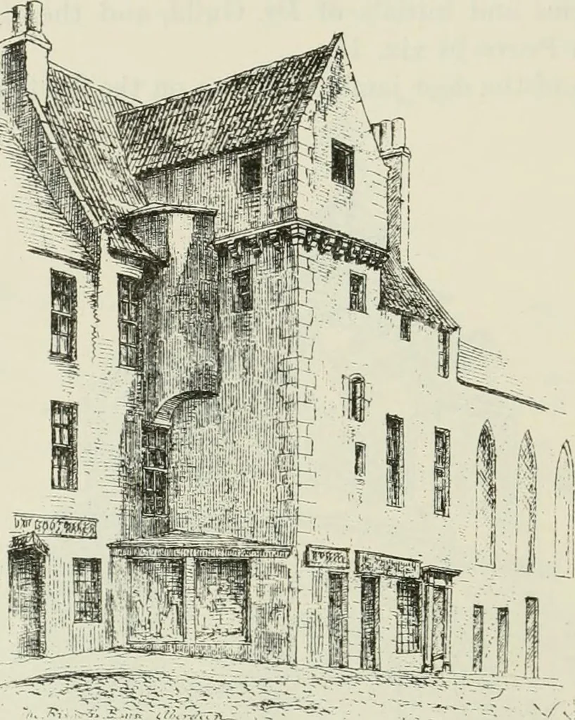An illustration from The castellated and domestic architecture of Scotland, from the twelfth to the eighteenth century, 1887, leaf 97