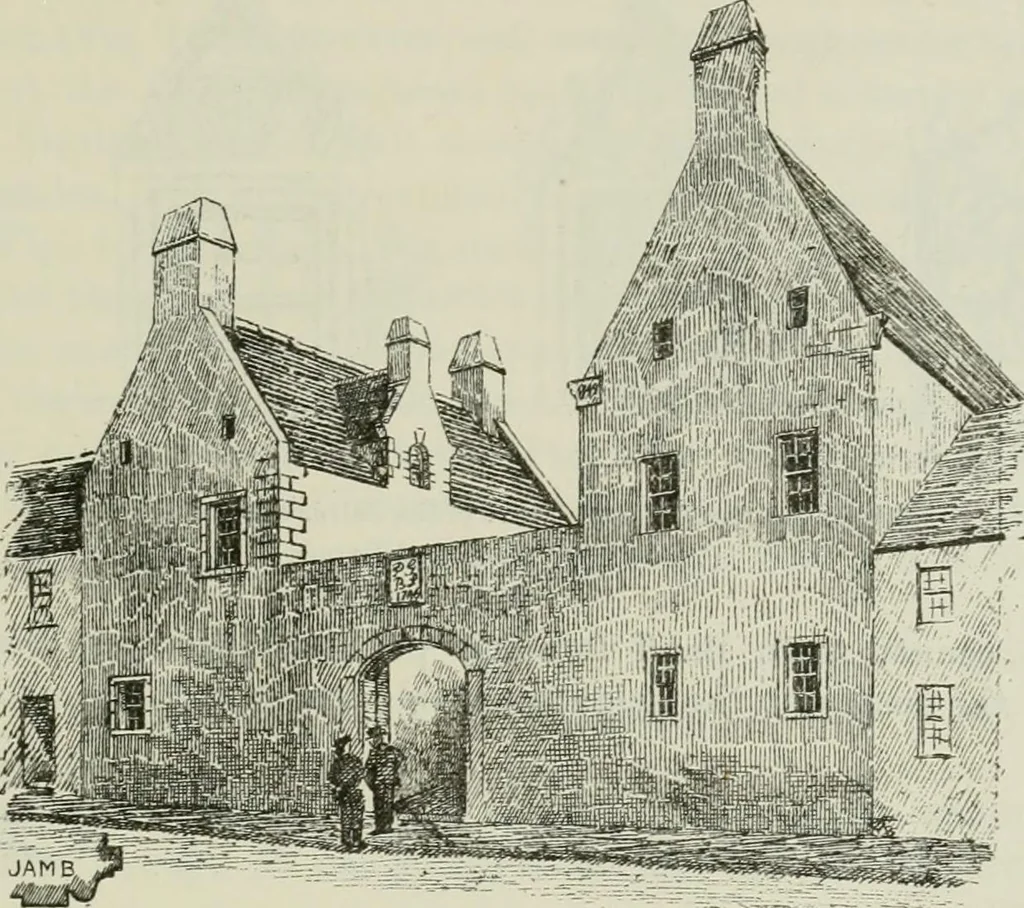 An illustration from The castellated and domestic architecture of Scotland, from the twelfth to the eighteenth century, 1887, leaf 98
