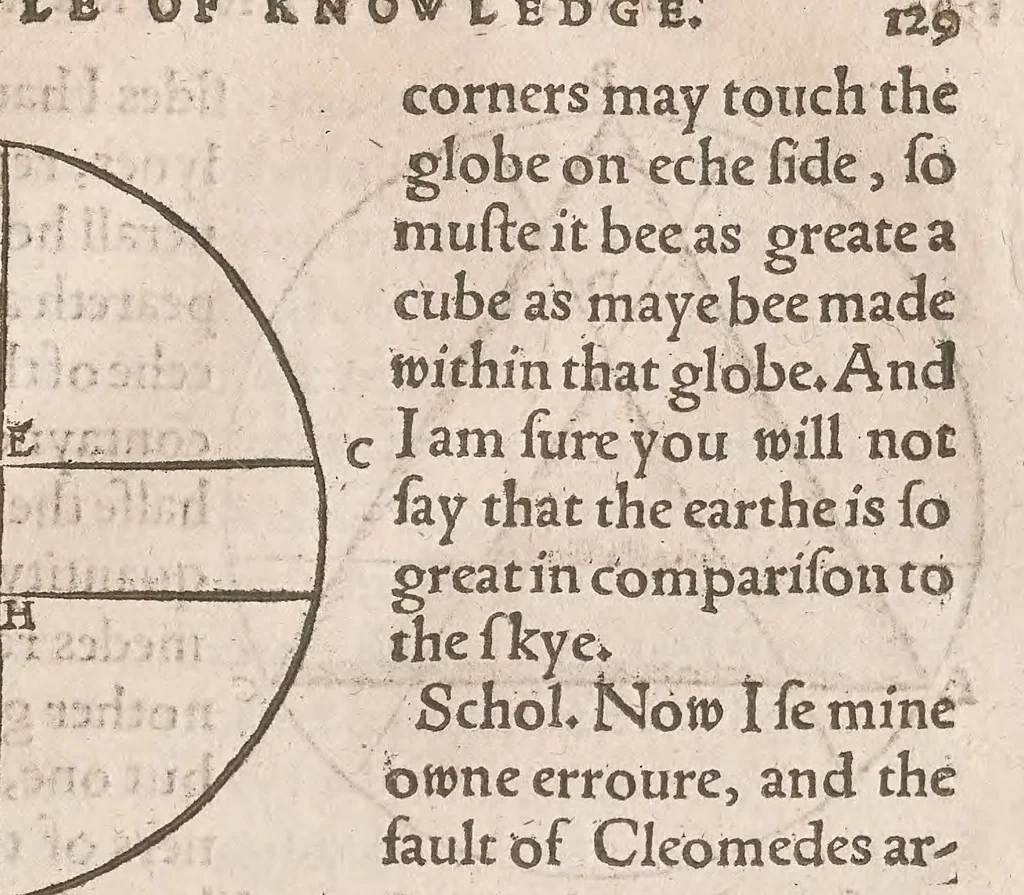 An illustration from The castle of knowledge, 1556, leaf 149