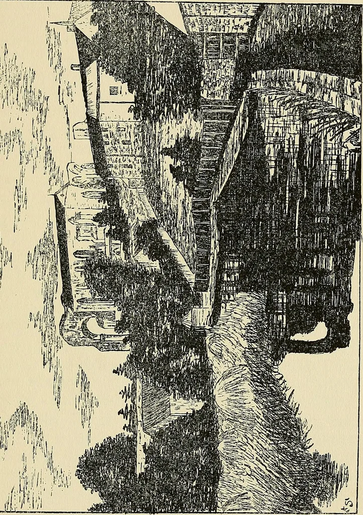 An illustration from Castles and abbeys of England in poetic and romantic lore, 1915, leaf 100