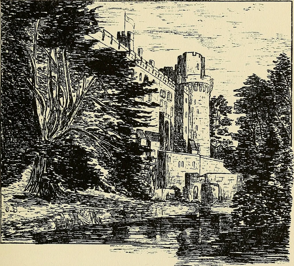 An illustration from Castles and abbeys of England in poetic and romantic lore, 1915, leaf 144