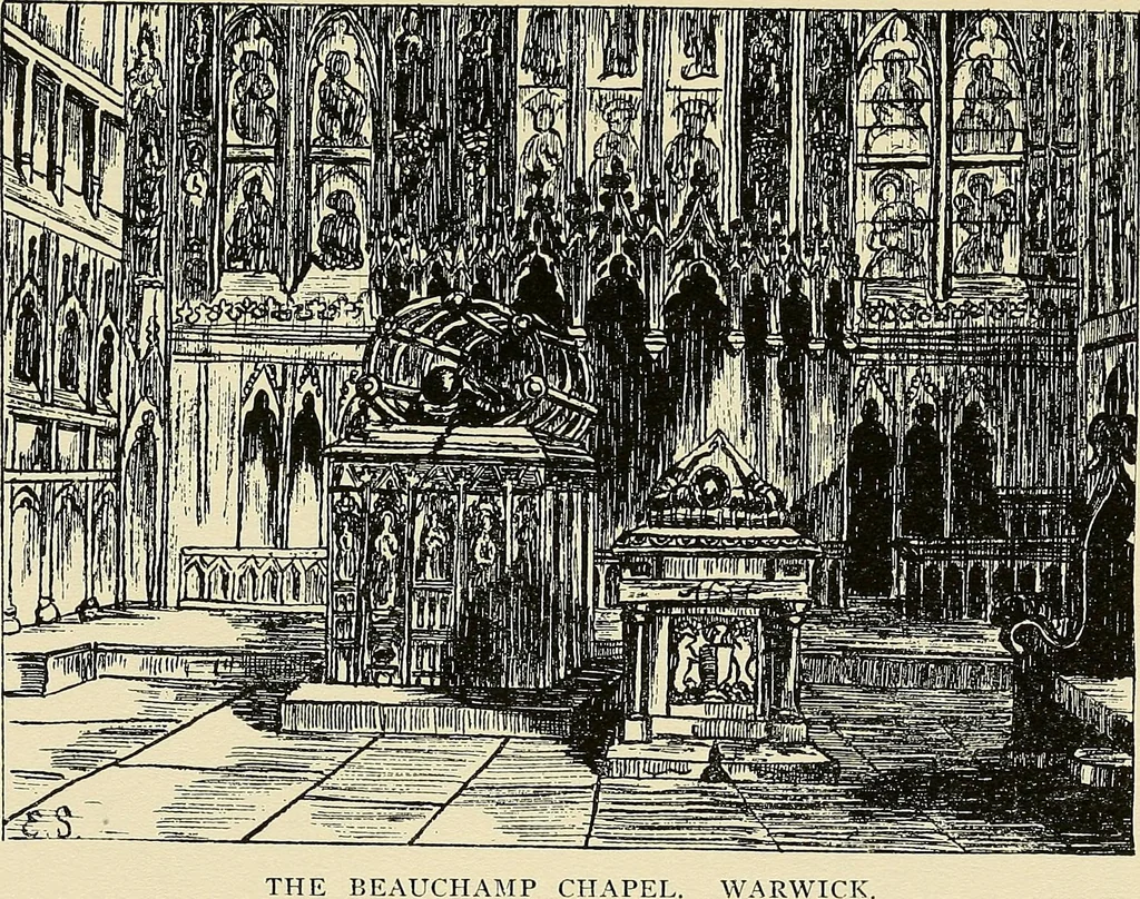 An illustration from Castles and abbeys of England in poetic and romantic lore, 1915, leaf 148