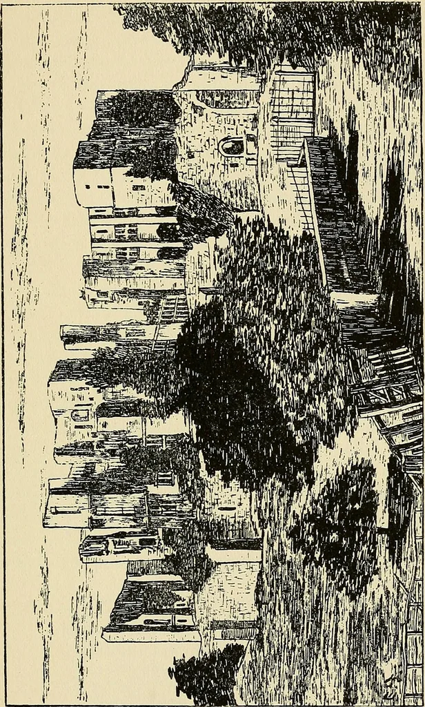 An illustration from Castles and abbeys of England in poetic and romantic lore, 1915, leaf 158
