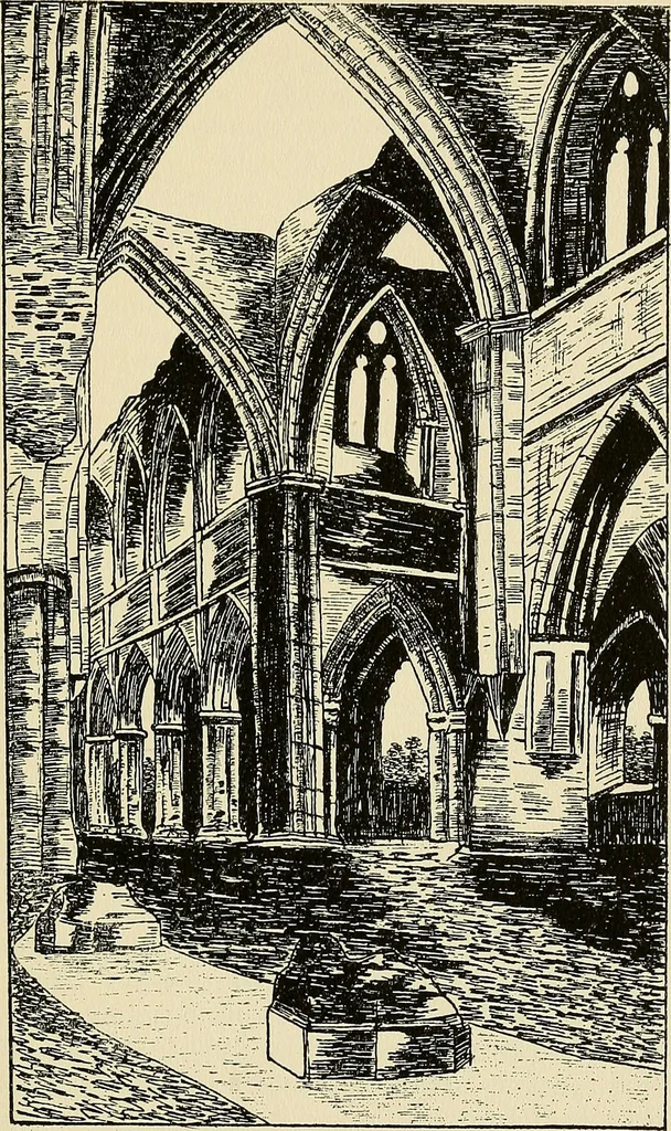 An illustration from Castles and abbeys of England in poetic and romantic lore, 1915, leaf 192