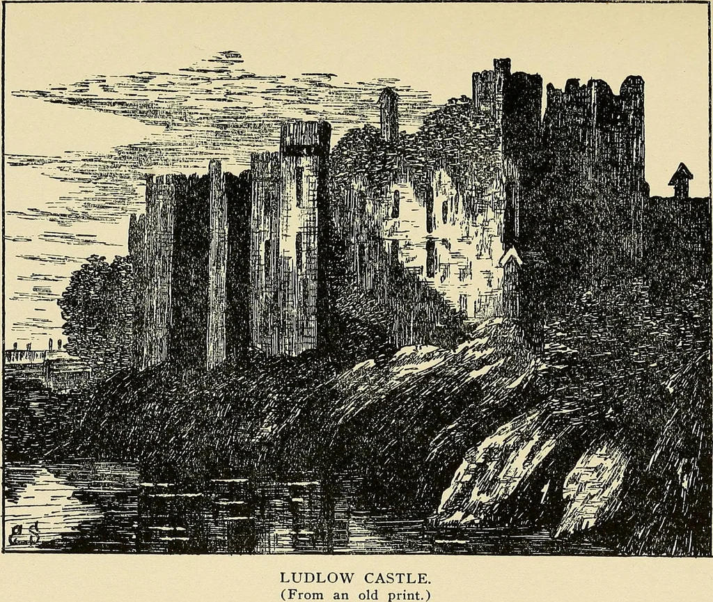 An illustration from Castles and abbeys of England in poetic and romantic lore, 1915, leaf 200