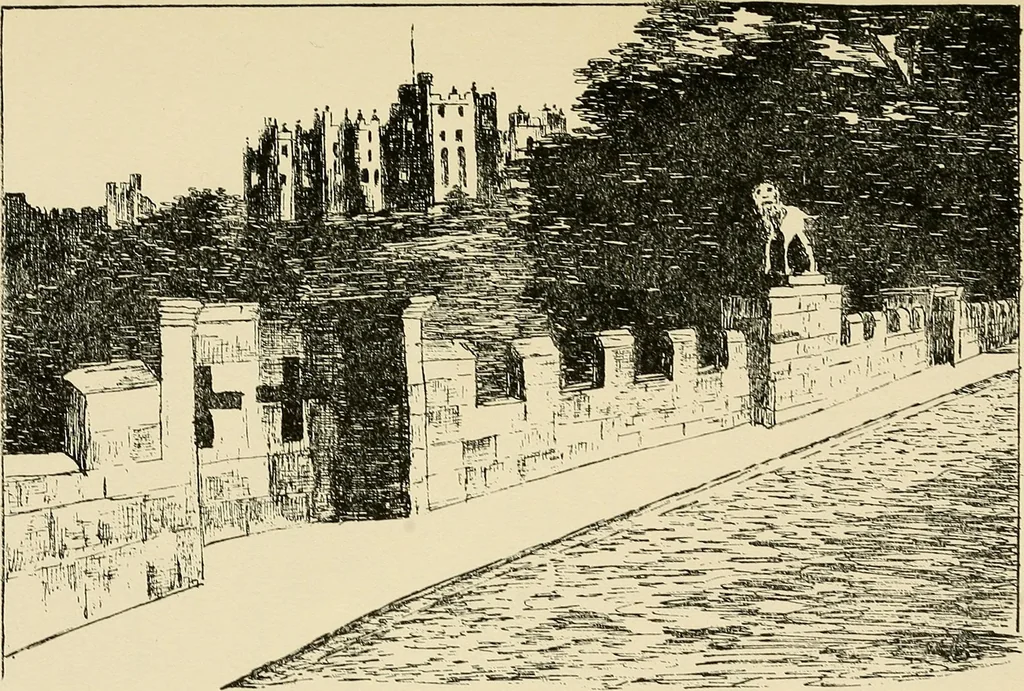 An illustration from Castles and abbeys of England in poetic and romantic lore, 1915, leaf 278