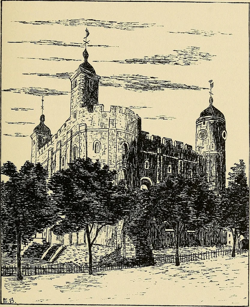 An illustration from Castles and abbeys of England in poetic and romantic lore, 1915, leaf 28
