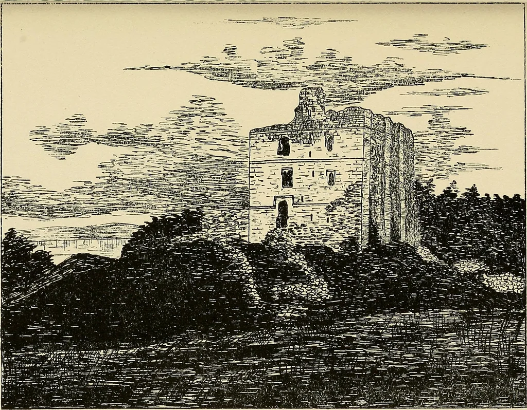 An illustration from Castles and abbeys of England in poetic and romantic lore, 1915, leaf 296