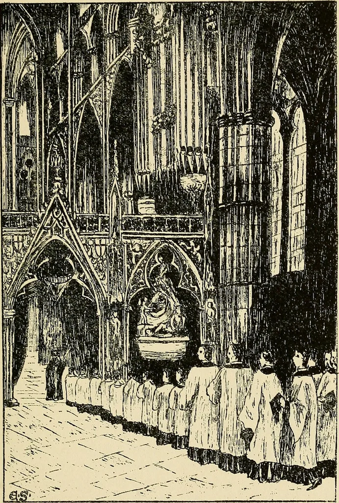 An illustration from Castles and abbeys of England in poetic and romantic lore, 1915, leaf 42