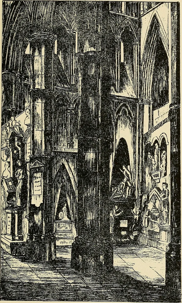 An illustration from Castles and abbeys of England in poetic and romantic lore, 1915, leaf 48