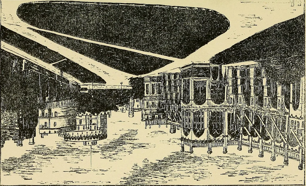 An illustration from Castles and abbeys of England in poetic and romantic lore, 1915, leaf 7