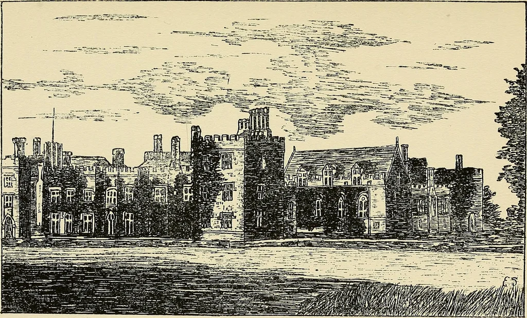 An illustration from Castles and abbeys of England in poetic and romantic lore, 1915, leaf 72