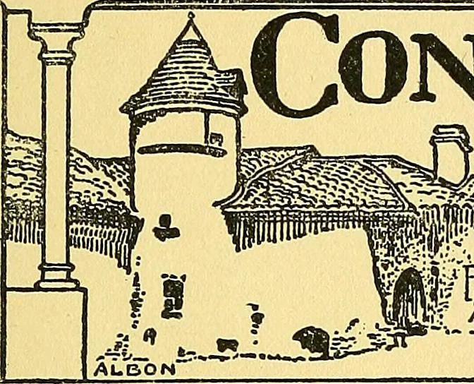 An illustration from Castles and chateaux of old Burgundy and the border provinces, 1909, leaf 10