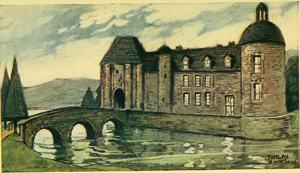 An illustration from Castles and chateaux of old Burgundy and the border provinces, 1909, leaf 126