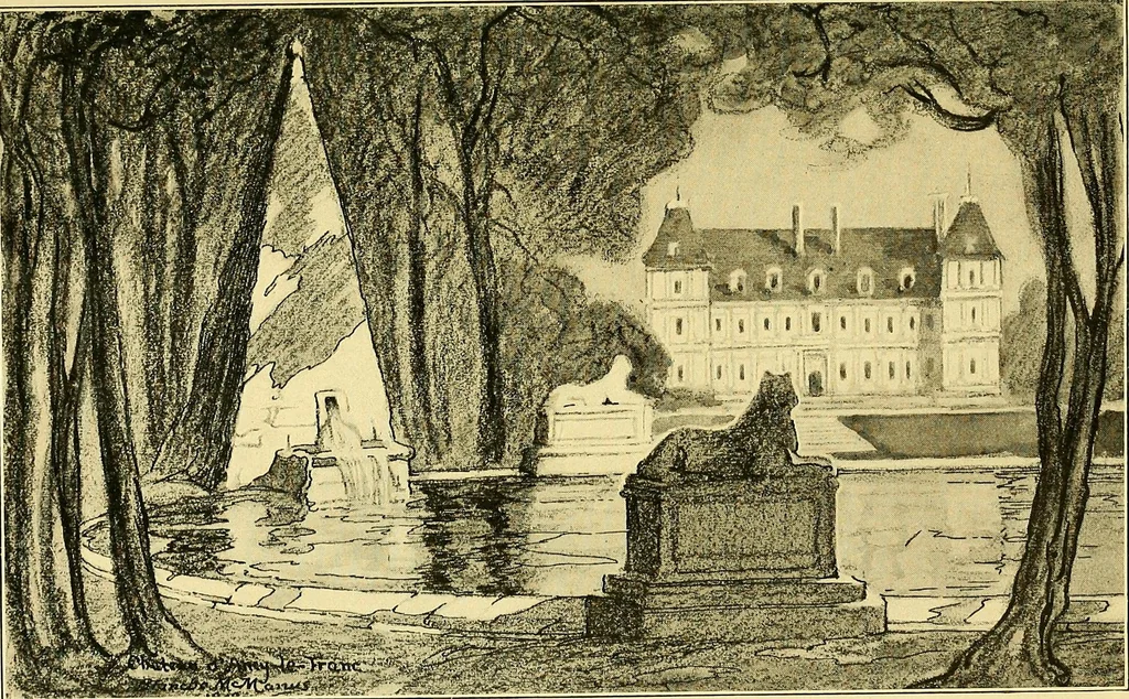 An illustration from Castles and chateaux of old Burgundy and the border provinces, 1909, leaf 134