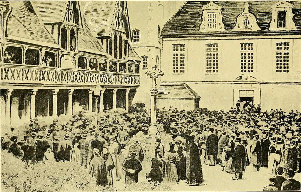 An illustration from Castles and chateaux of old Burgundy and the border provinces, 1909, leaf 190