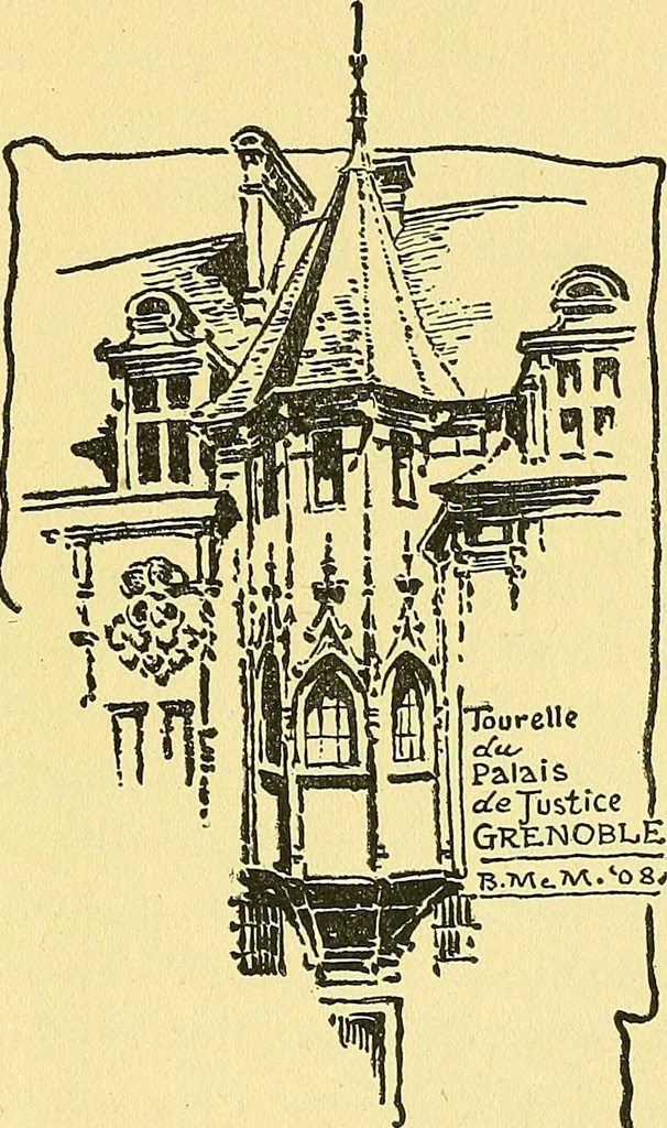 An illustration from Castles and chateaux of old Burgundy and the border provinces, 1909, leaf 282
