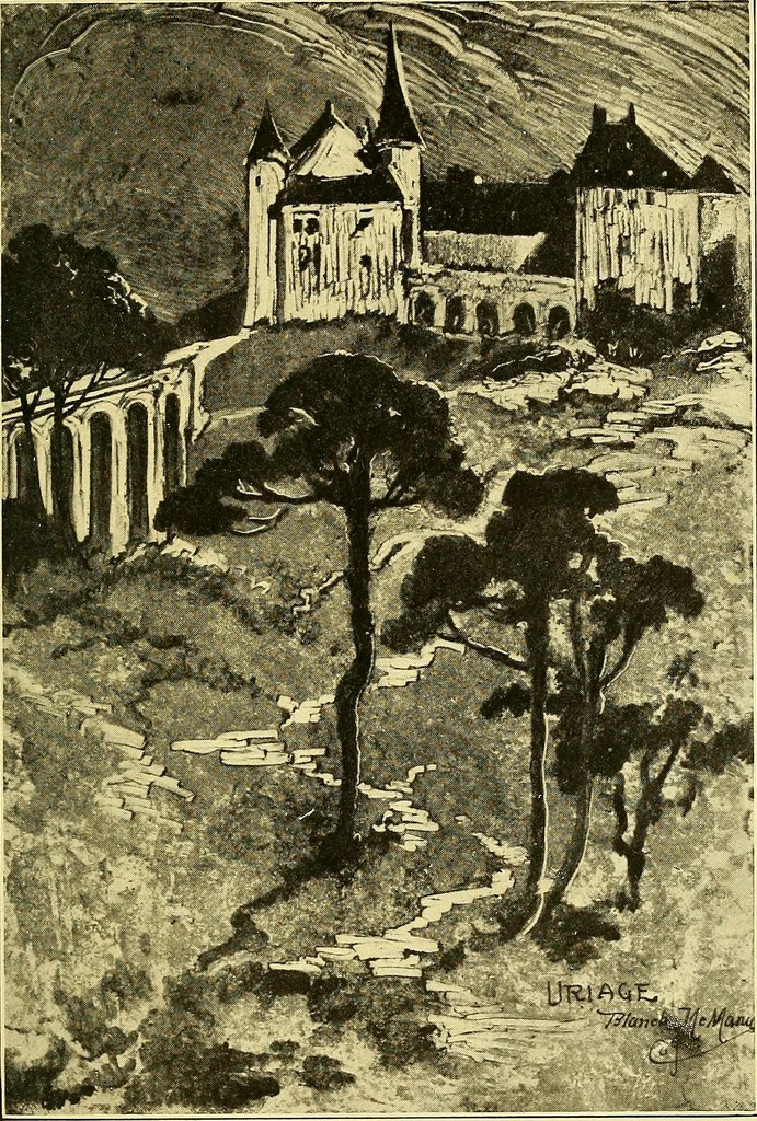An illustration from Castles and chateaux of old Burgundy and the border provinces, 1909, leaf 288