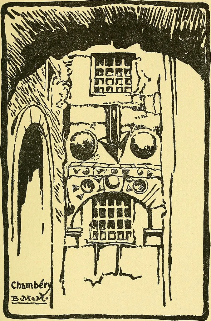 An illustration from Castles and chateaux of old Burgundy and the border provinces, 1909, leaf 300