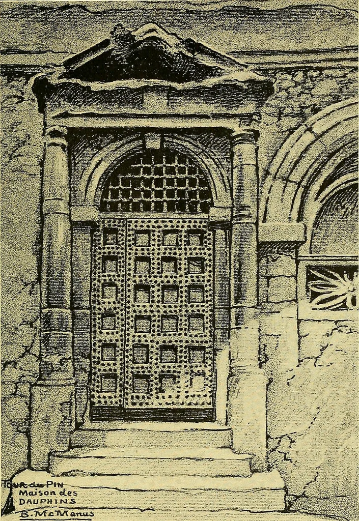 An illustration from Castles and chateaux of old Burgundy and the border provinces, 1909, leaf 322