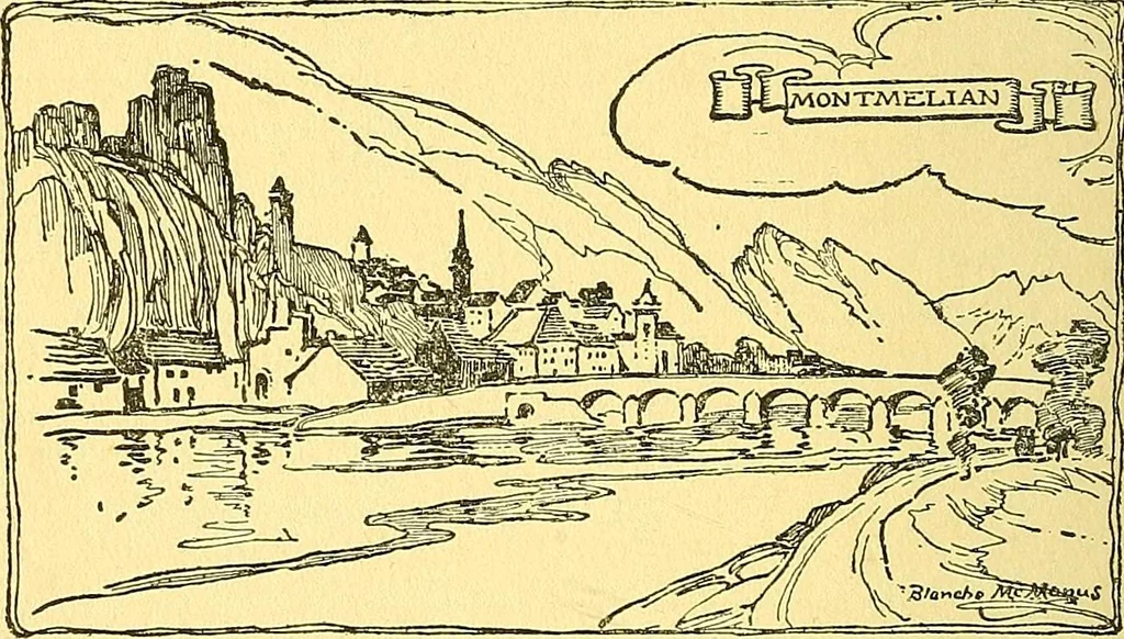 An illustration from Castles and chateaux of old Burgundy and the border provinces, 1909, leaf 365