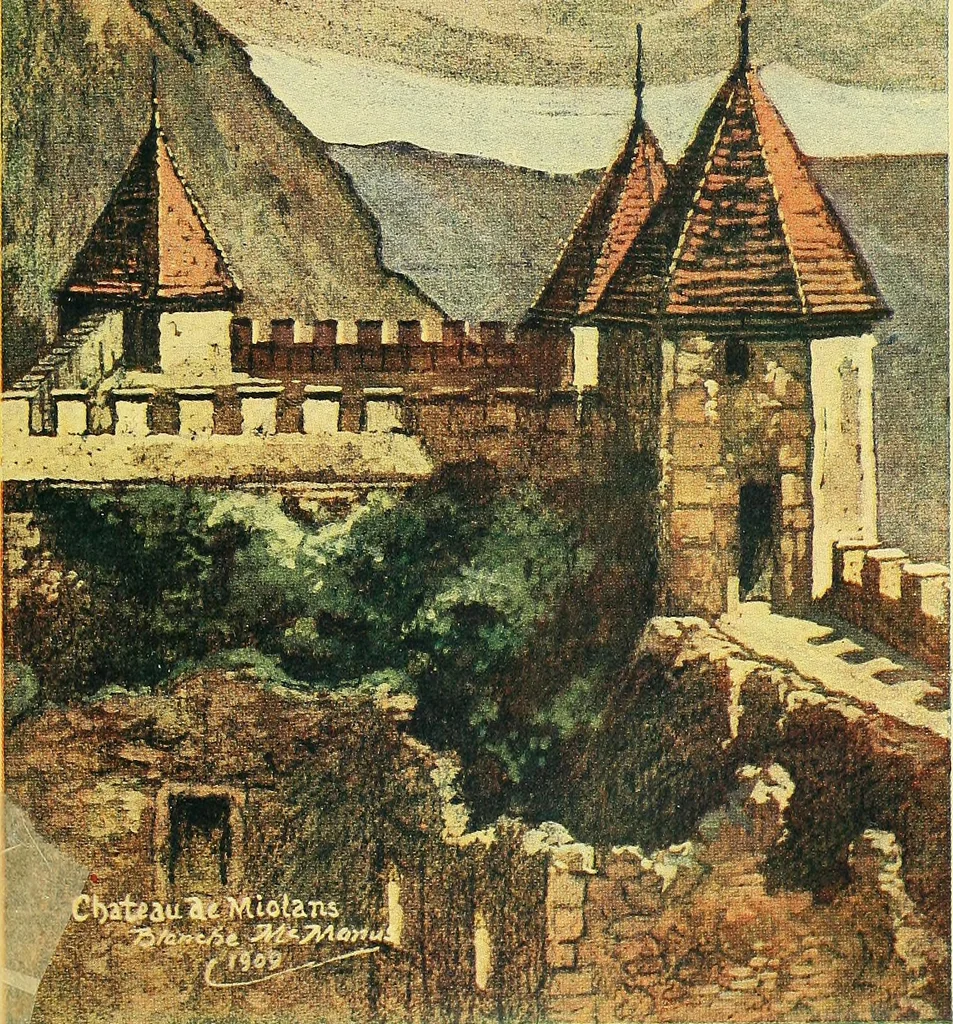 An illustration from Castles and chateaux of old Burgundy and the border provinces, 1909, leaf 370