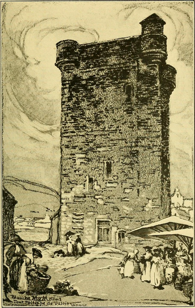An illustration from Castles and chateaux of old Burgundy and the border provinces, 1909, leaf 382