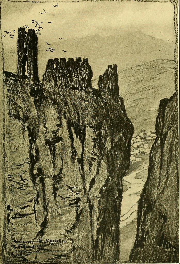An illustration from Castles and chateaux of old Burgundy and the border provinces, 1909, leaf 414