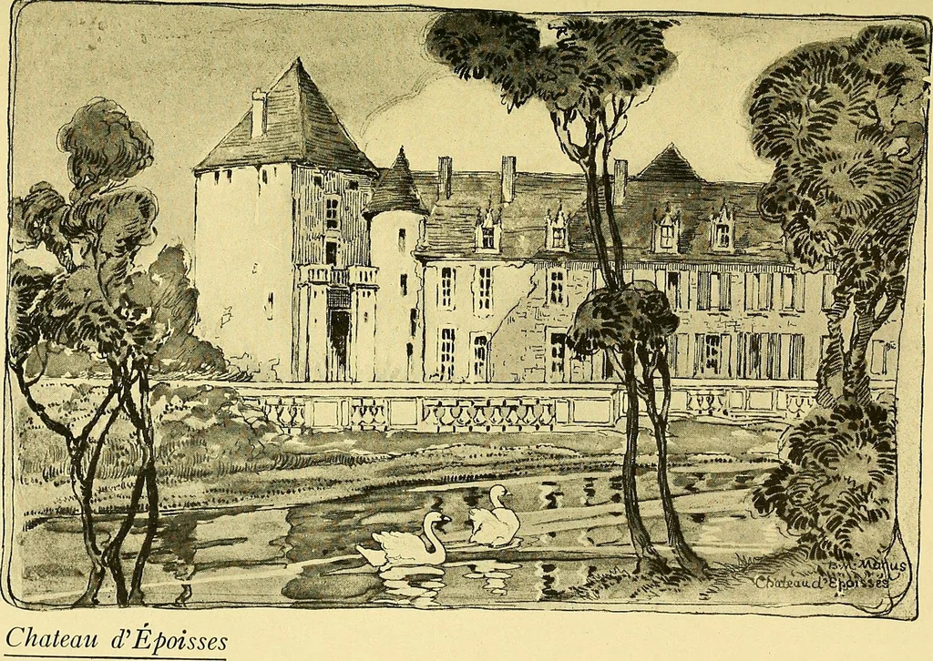 An illustration from Castles and chateaux of old Burgundy and the border provinces, 1909, leaf 82