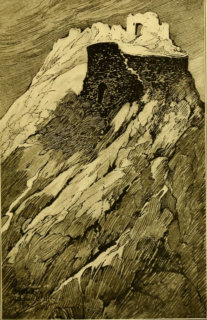 An illustration from Castles and chateaux of old Navarre and the Basque Provinces, including also Foix, Roussillon and Béarn, 1907, leaf 180