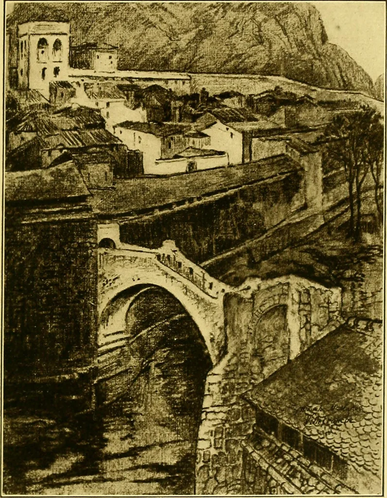 An illustration from Castles and chateaux of old Navarre and the Basque Provinces, including also Foix, Roussillon and Béarn, 1907, leaf 200
