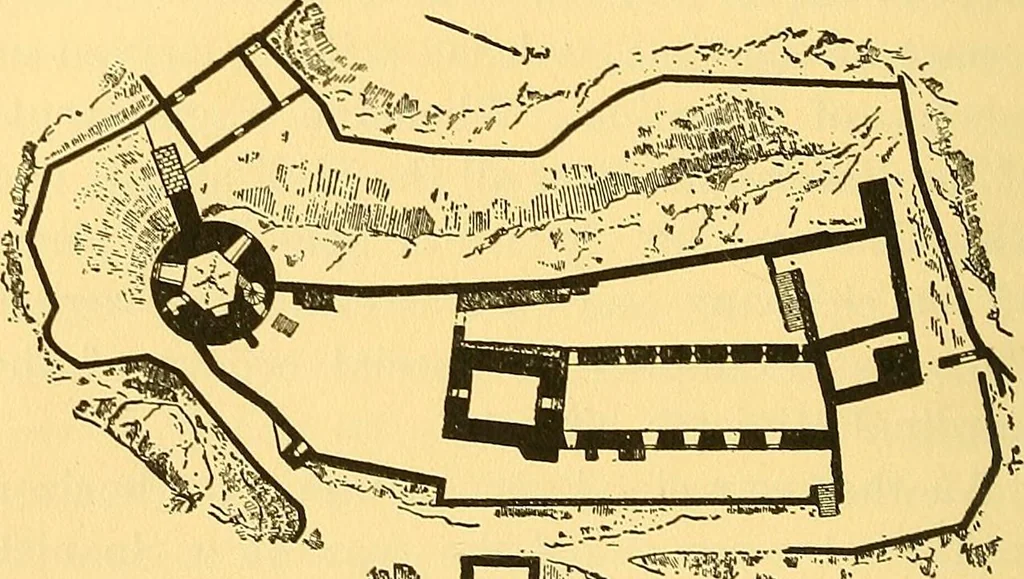 An illustration from Castles and chateaux of old Navarre and the Basque Provinces, including also Foix, Roussillon and Béarn, 1907, leaf 257