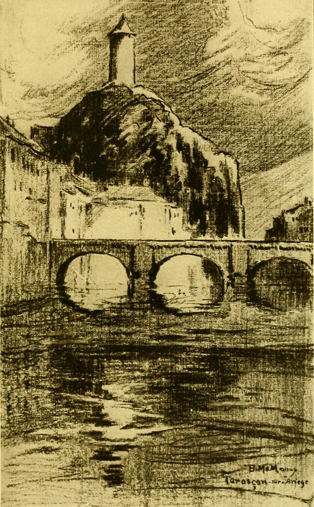 An illustration from Castles and chateaux of old Navarre and the Basque Provinces, including also Foix, Roussillon and Béarn, 1907, leaf 274