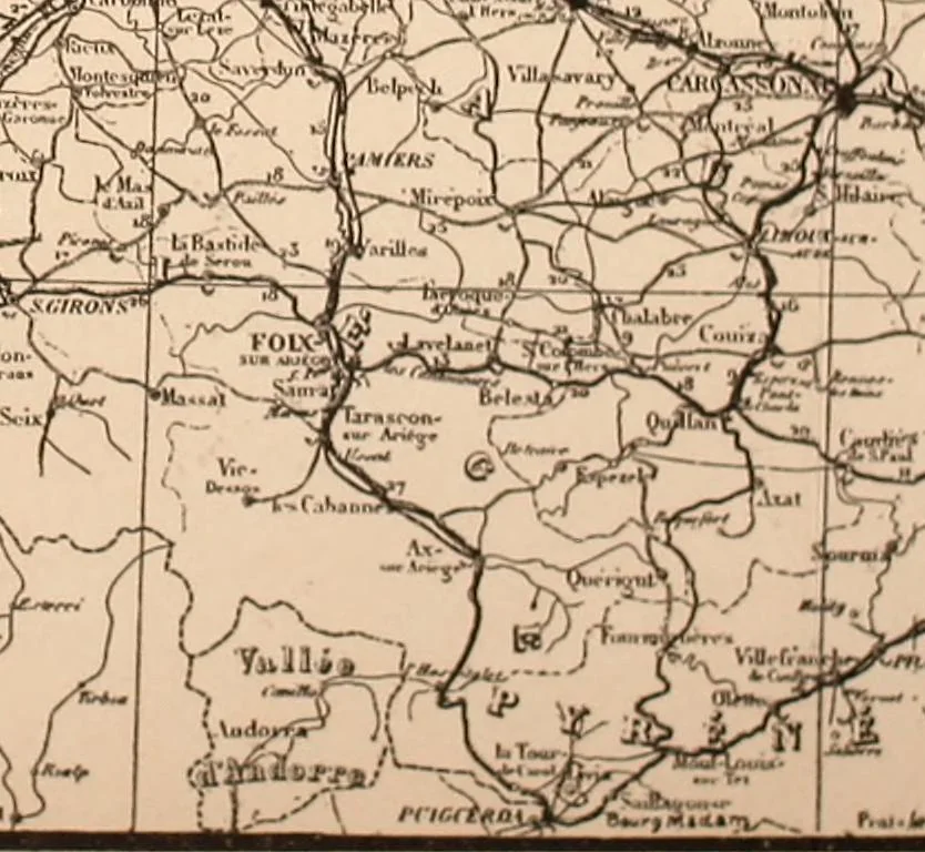 An illustration from Castles and chateaux of old Navarre and the Basque Provinces, including also Foix, Roussillon and Béarn, 1907, leaf 28
