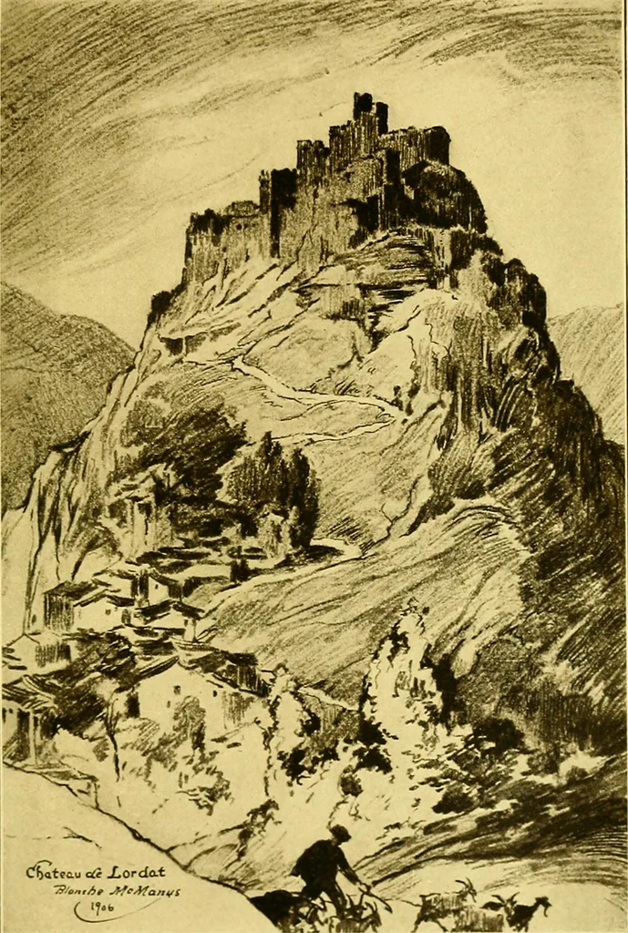 An illustration from Castles and chateaux of old Navarre and the Basque Provinces, including also Foix, Roussillon and Béarn, 1907, leaf 284