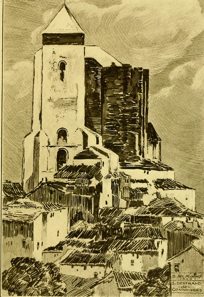 An illustration from Castles and chateaux of old Navarre and the Basque Provinces, including also Foix, Roussillon and Béarn, 1907, leaf 304