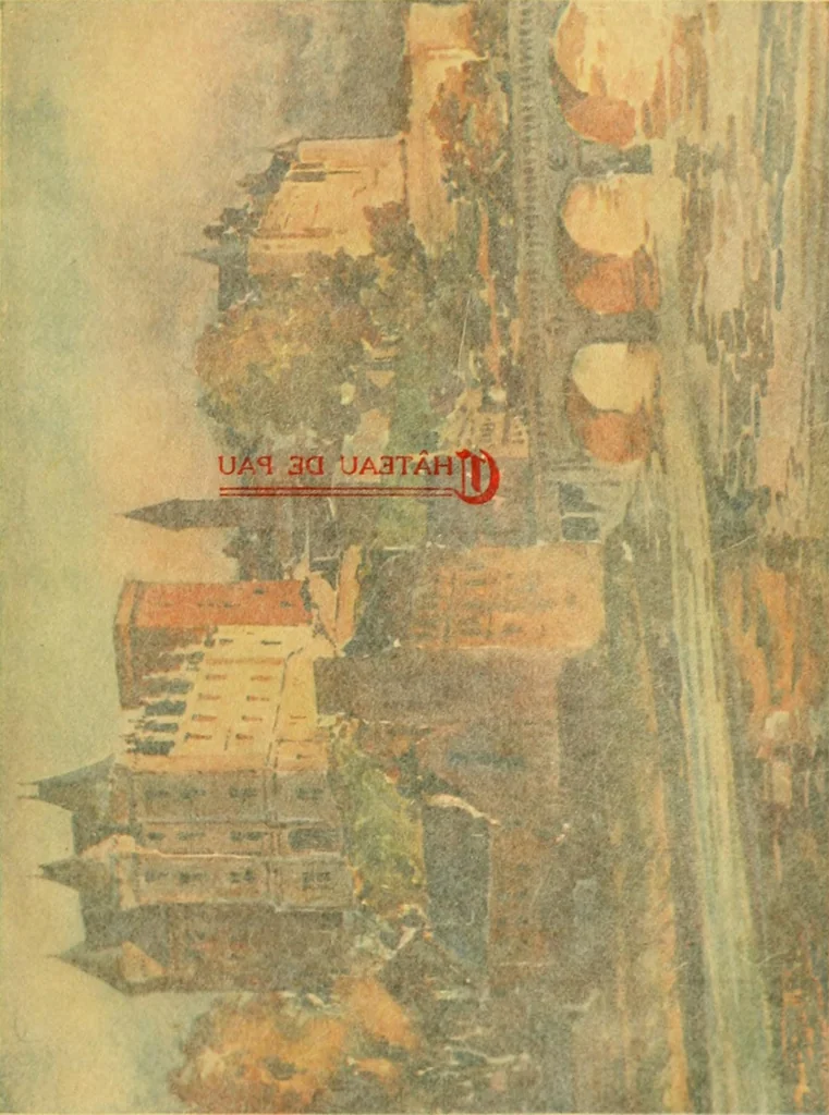 An illustration from Castles and chateaux of old Navarre and the Basque Provinces, including also Foix, Roussillon and Béarn, 1907, leaf 350