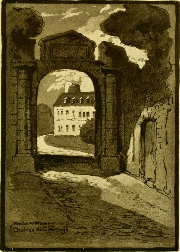 An illustration from Castles and chateaux of old Navarre and the Basque Provinces, including also Foix, Roussillon and Béarn, 1907, leaf 398