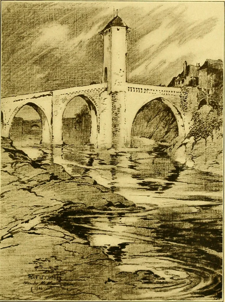 An illustration from Castles and chateaux of old Navarre and the Basque Provinces, including also Foix, Roussillon and Béarn, 1907, leaf 436