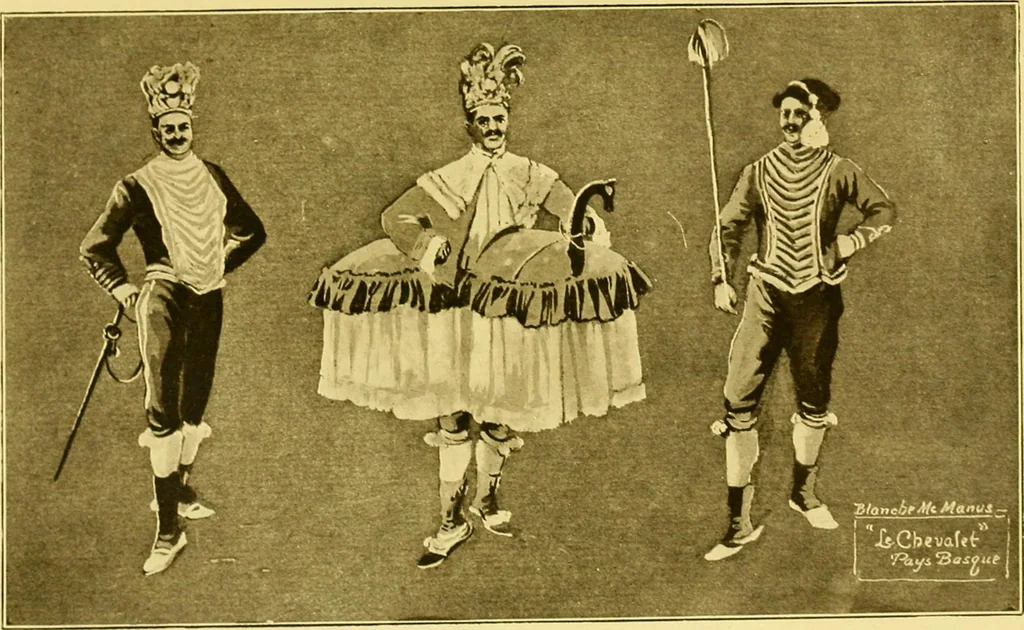 An illustration from Castles and chateaux of old Navarre and the Basque Provinces, including also Foix, Roussillon and Béarn, 1907, leaf 496