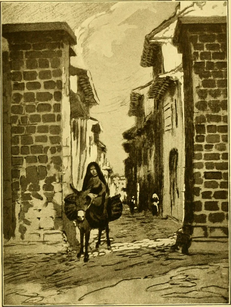 An illustration from Castles and chateaux of old Navarre and the Basque Provinces, including also Foix, Roussillon and Béarn, 1907, leaf 502