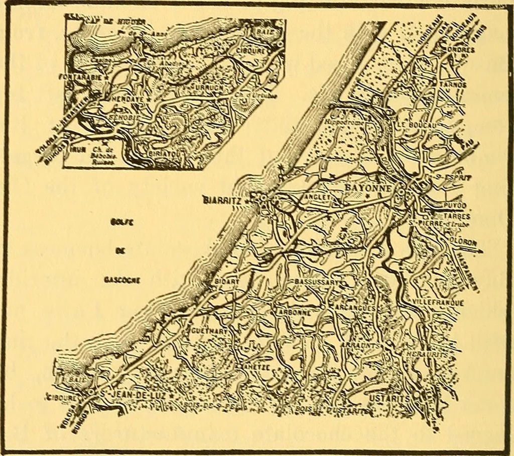 An illustration from Castles and chateaux of old Navarre and the Basque Provinces, including also Foix, Roussillon and Béarn, 1907, leaf 533