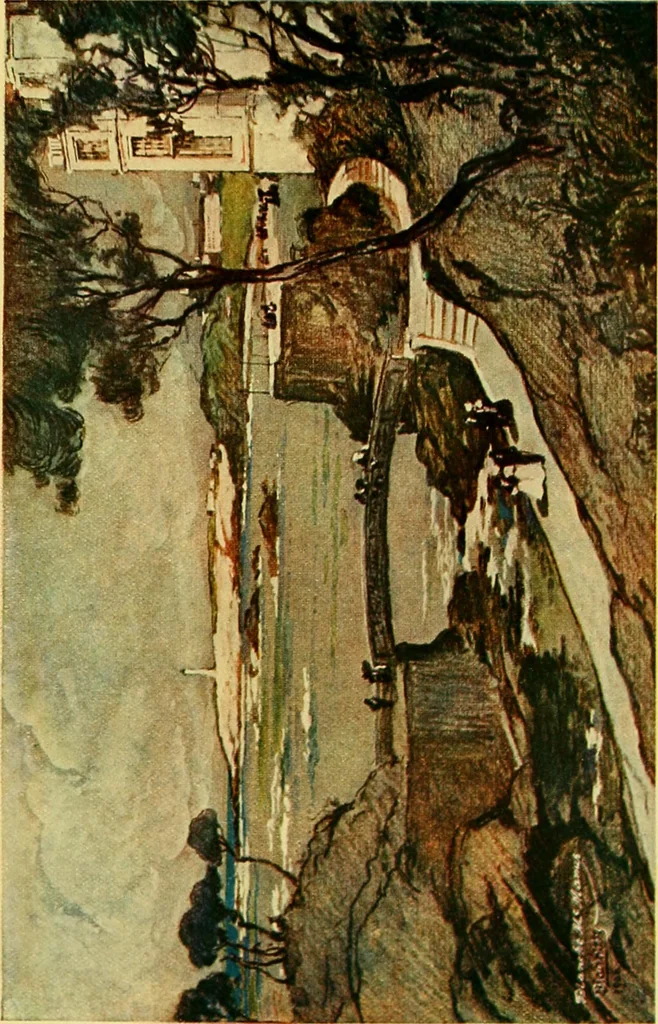 An illustration from Castles and chateaux of old Navarre and the Basque Provinces, including also Foix, Roussillon and Béarn, 1907, leaf 538