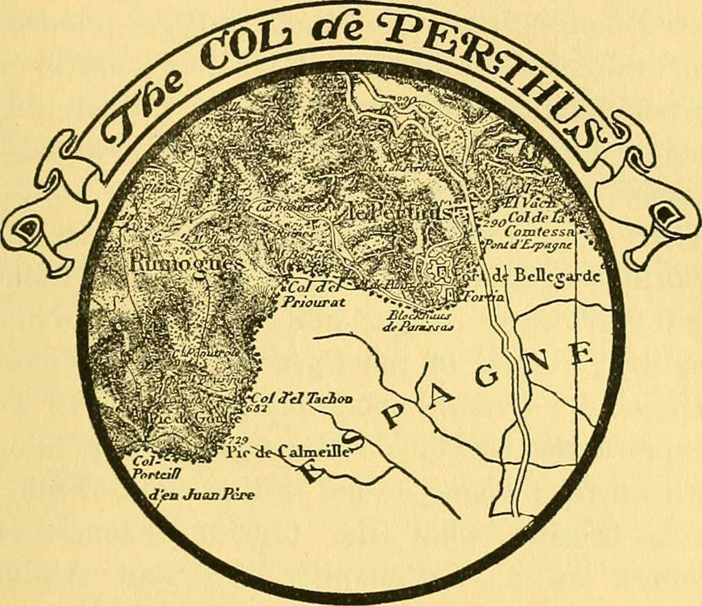 An illustration from Castles and chateaux of old Navarre and the Basque Provinces, including also Foix, Roussillon and Béarn, 1907, leaf 90