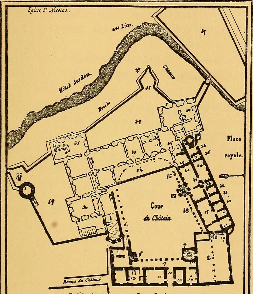 An illustration from Castles and chateaux of old Touraine and the Loire country, 1906, leaf 110