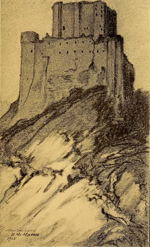 An illustration from Castles and chateaux of old Touraine and the Loire country, 1906, leaf 132
